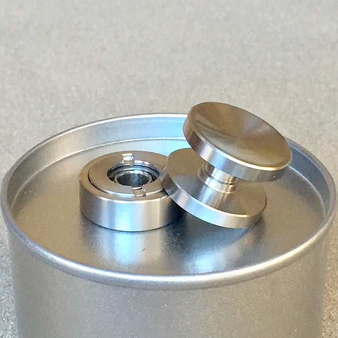 Fidget Spinner Buttons and Adapter 608 to R188 bearing Stainless Steel