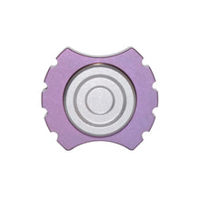 Rotobow Nano Ti anodized Purple titanium fidget spinner