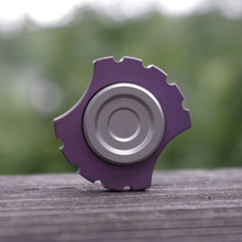 Rotobow Nano Ti anodized Purple titanium fidget spinner