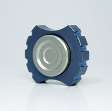 Rotobow Nano Ti anodized Blue titanium fidget spinner