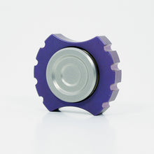 Rotobow Nano Ti anodized Purple titanium fidget spinner