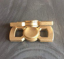 Brass premium fidget spinner by Rotobow