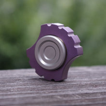 Rotobow Nano Ti anodized Purple titanium fidget spinner