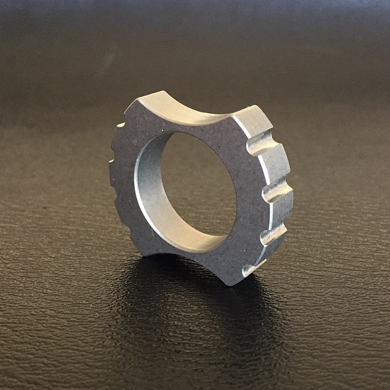 Titanium Self Defense Ring – Fidget Gear